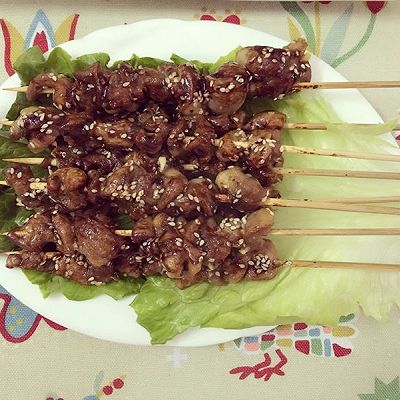 烤雞肉串