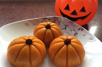 万圣节南瓜饼