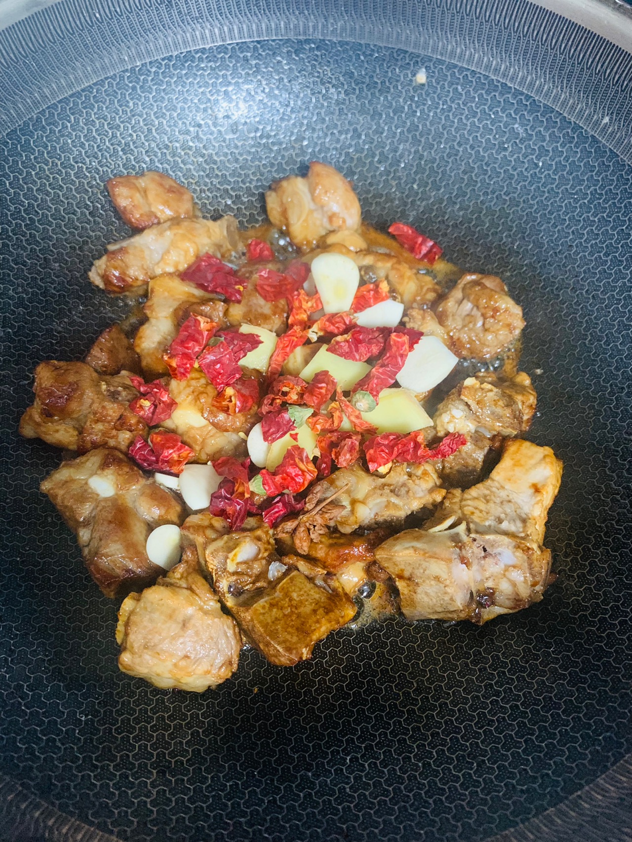家常系列_土豆烧排骨的做法图解6
