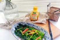 #鸡汁入家宴 感恩正当“食”#鸡汁白灼菜心的做法