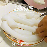 #放假请来我的家乡吃#广东早茶必吃酸菜猪肠粉的做法图解2
