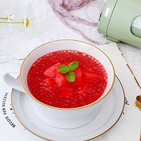 #夏日撩人滋味#西瓜西米露的做法图解15