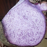 #快手又营养，我家的冬日必备菜品#紫大薯藜麦饮的做法图解1