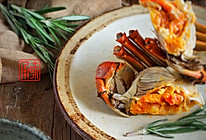 迷迭清酒香蒸蟹，大闸蟹味觉和颜值的新高度的做法