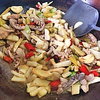 酸菜炒肚尖#钟于经典传统味#的做法图解13