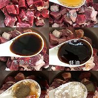 黑椒蒜香牛肉的做法图解1