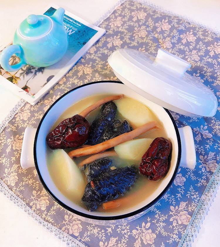 秋冬食补佳品-菌菇山药乌鸡汤的做法