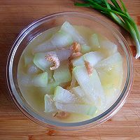 干虾仁烩冬瓜，特别适合夏天吃的做法图解4