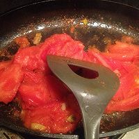 酒香西红柿牛肉片的做法图解2