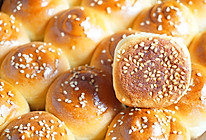 蜂蜜脆底小面包 波兰种 一次发酵#换着花样吃早餐#的做法