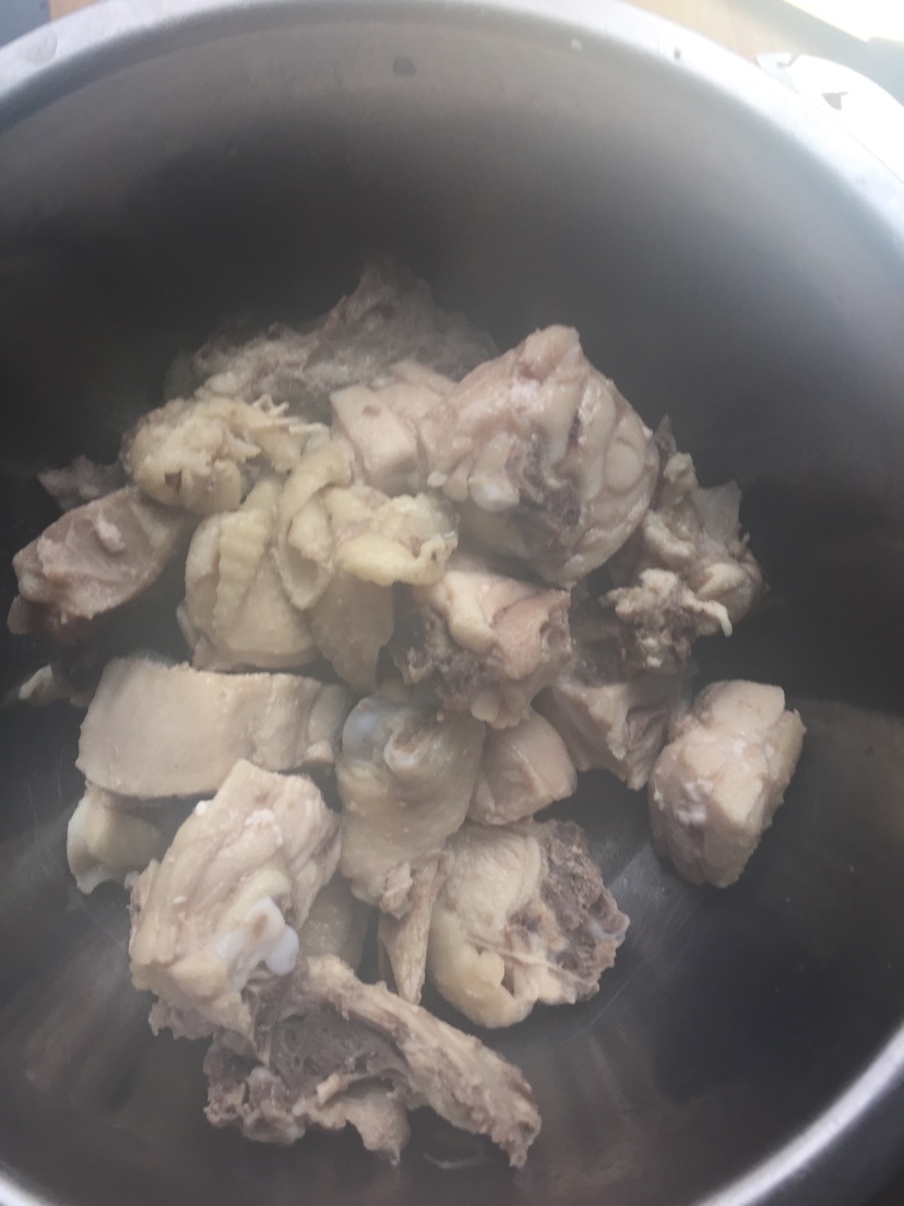 鸡丝碎面的做法图解1