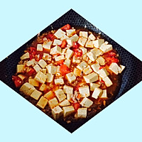 豆腐的新吃法——西红柿炒豆腐的做法图解5