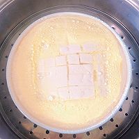 #珍选捞汁 健康轻食季#低碳低脂-麻辣肉沫豆腐蒸蛋的做法图解5