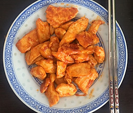 韩式辣椒酱炒鸡胸肉的做法