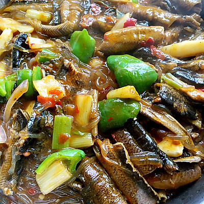 鳝鱼烧粉条