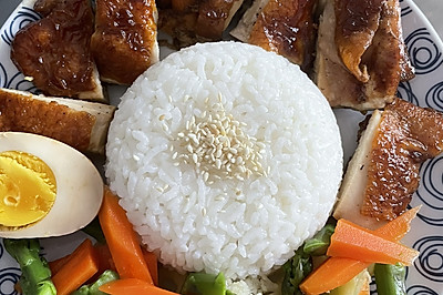 秘制照烧鸡腿饭