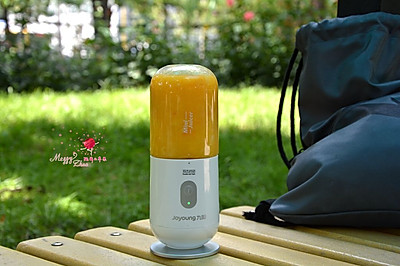 香橙芒果汁——九阳C902D随行料理机