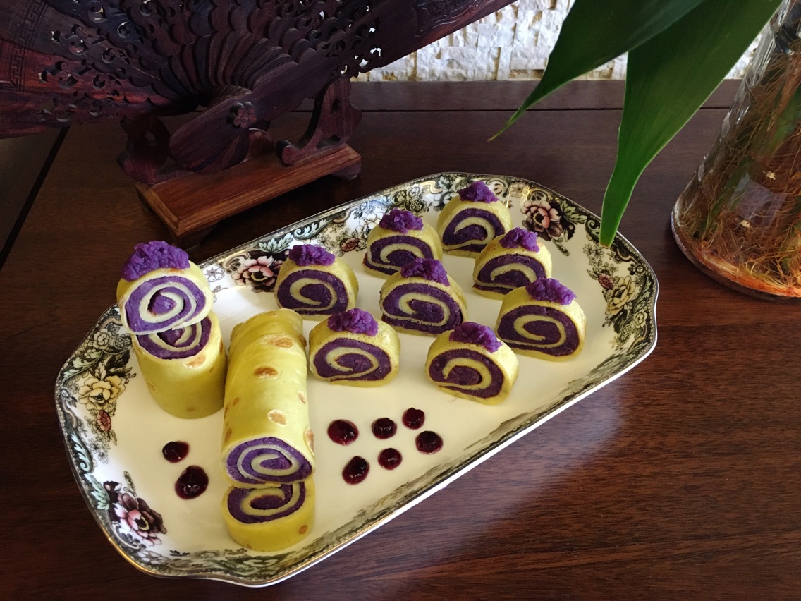 紫薯吐司卷怎么做_紫薯吐司卷的做法_许多心愿_豆果美食