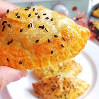 烤箱版☆☆黄桃蜜豆挞酥的做法图解12