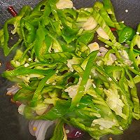 #减一点更好#减脂期的低盐猪肝炒青椒的做法图解8