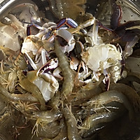 瑶柱虾蟹粥的做法图解3