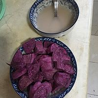 桂花紫薯甜汤的做法图解2