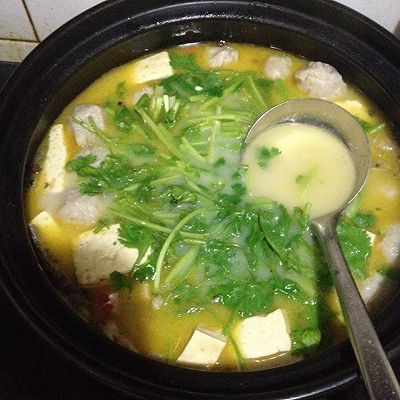营养鱼丸浓汤