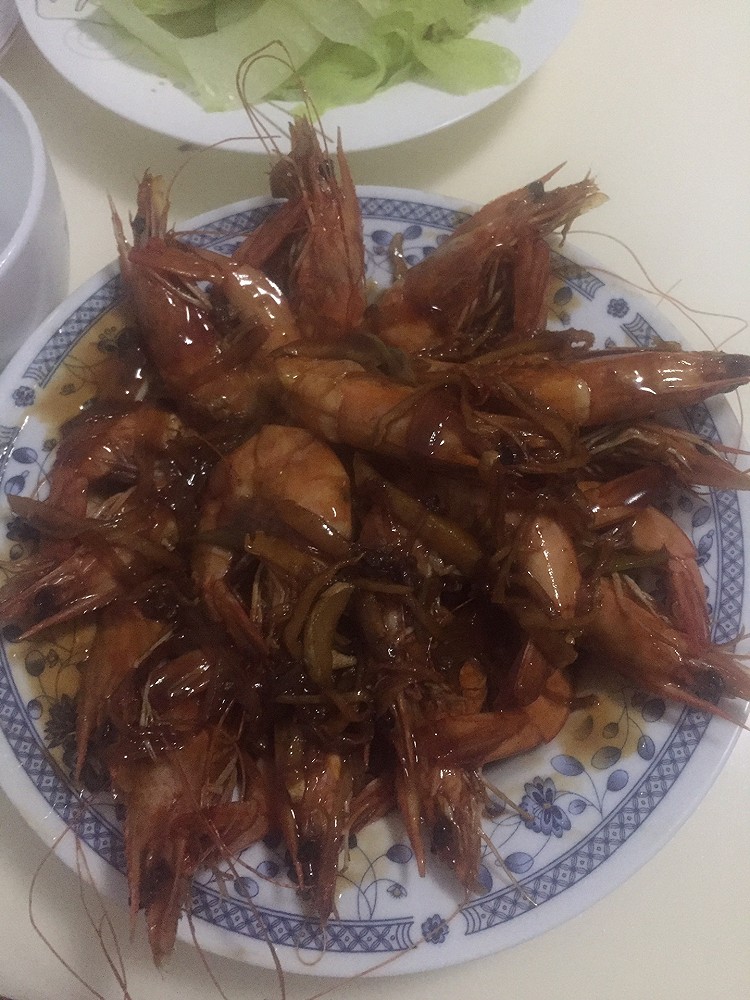 油闷糖醋大虾的做法