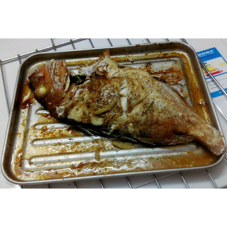 香烤海鱼的做法