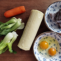 #吃出健康，解决假胖#牛肉青菜烧黄米稞的做法图解1