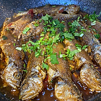 私房豆瓣酱烧小黄鱼的做法图解9