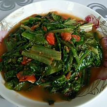 番茄油麦菜