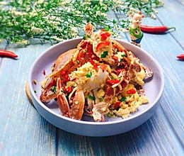 #精品菜谱挑战赛#下酒菜+螃蟹抱蛋的做法