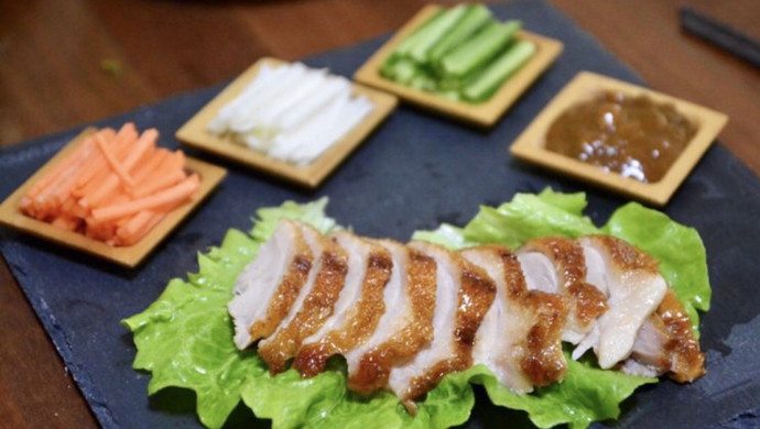 生菜包烤鸭