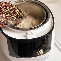 夏季养生食谱～杂粮蒸饭的做法图解3