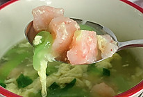 丝瓜虾滑鸡蛋汤的做法