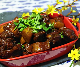 红酒土豆烧鸭腿#樱花味道#