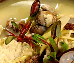 春笋花蛤炖老豆腐的做法