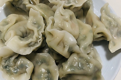 韭菜鲜虾鲜肉水饺