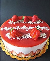 草莓慕斯蛋糕的做法图解15