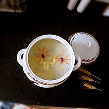 白菜鸡蛋咸粥