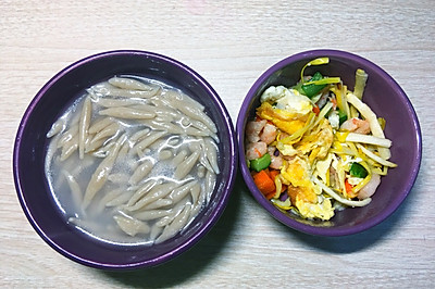 黛黛自制莜面鱼鱼～