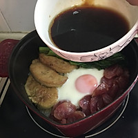 鹅肝腊肠煲仔饭#鲜的团圆味#的做法图解12