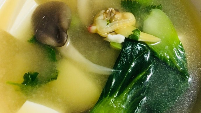 蛤蜊蘑菇味增汤