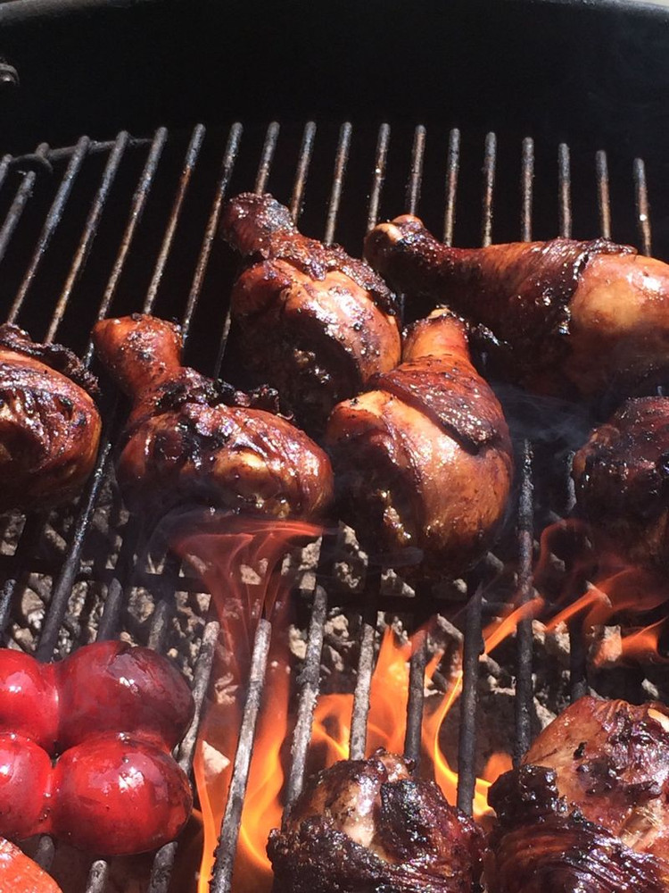 后院的BBQ的做法