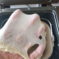 #金龙鱼精英100%烘焙大师赛-爱好组-高筋#紫薯泥手撕面包的做法图解4
