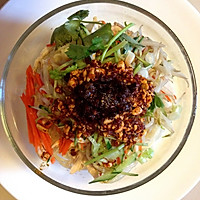 麻辣鸡丝拌面的做法图解11