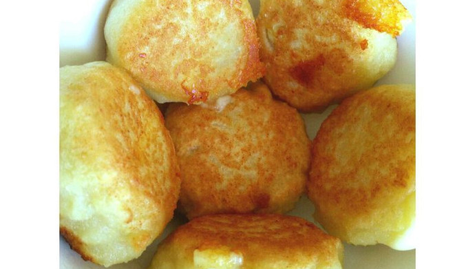 煎豆渣马苏里小饼
