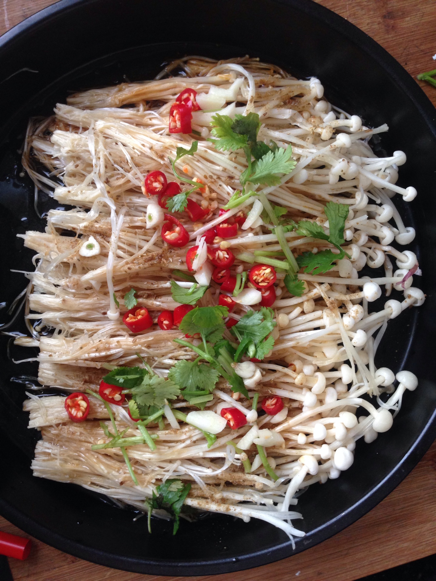 烤金针菇怎么做_烤金针菇的做法_豆果美食