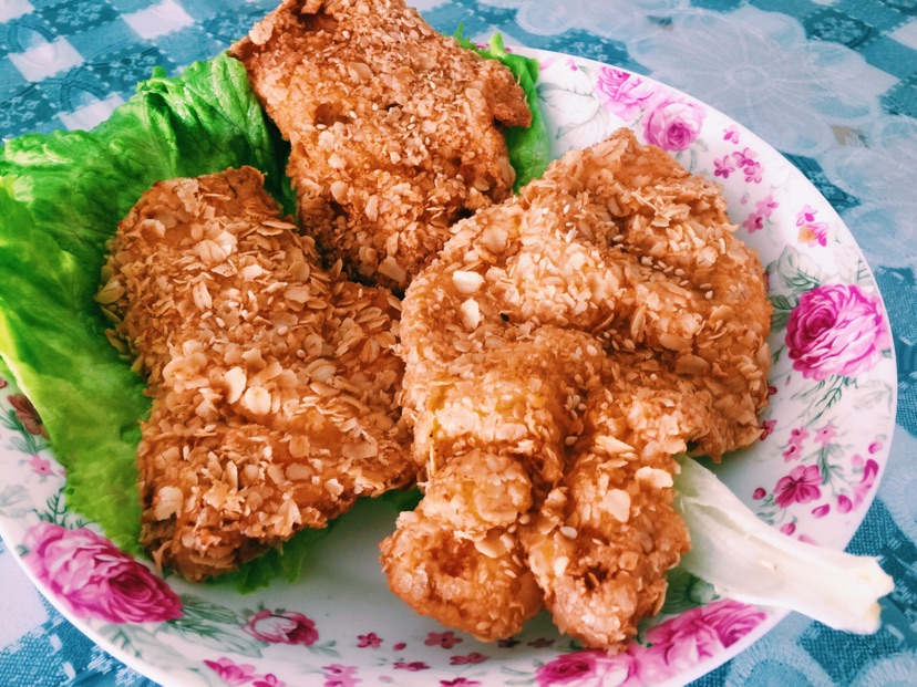 燕麦炸鸡的做法图解14